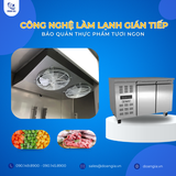  Bàn Đông Công Nghiệp 1M2, 215L KISTEM KIS-XFT12F, Công Nghệ Làm Lạnh Gián Tiếp 