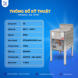  Bếp Chiên Điện KEPOS Hàn Quốc KE-570F, Dung Tích 32L 