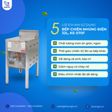  Bếp Chiên Điện KEPOS Hàn Quốc KE-570F, Dung Tích 32L 