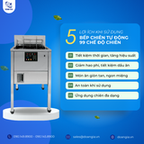  Máy Chiên Tự Động Bằng Điện (Chef Auto Lift Fryer) 28L ARIEL CALF-500 