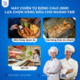  Máy Chiên Tự Động ARIEL CALF-3000, Dung Tích 6L, 99 Chế Độ, Cửa Đóng Mở 