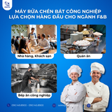  Máy Rửa Bát SOLOMON SM-E360 Công Suất 60 Racks/ 30 Racks 