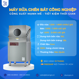  Máy Rửa Bát Hàn Quốc Công Nghiệp SOLOMON SM-P360, Cửa Đẩy Cao Cấp 