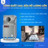  Máy Rửa Bát Hàn Quốc Công Nghiệp SOLOMON SM-P360, Cửa Đẩy Cao Cấp 
