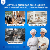  Máy Rửa Bát Hàn Quốc Công Nghiệp SOLOMON SM-P360, Cửa Đẩy Cao Cấp 