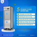  Tủ Đông 2 Cánh 369L KISTEM KIS-XD25F, Công Nghệ Làm Lạnh Trực Tiếp 