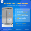  Tủ Đông Mát 4 Cánh 800L KISTEM KIS-XF45HRF, Công Nghệ Làm Lạnh Gián Tiếp 