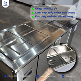  Tủ Bàn Salad 1m8, 515L KISTEM KIS-XDB18R, Công Nghệ Làm Lạnh Trực Tiếp 
