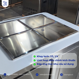  Bàn Mát Salad 900mm, 183L KISTEM KIS-XDB09R, Công Nghệ Làm Lạnh Trực Tiếp 
