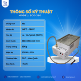  Máy Lọc Dầu Chiên 35L ECO-380, Chính Hãng Hàn Quốc 