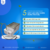  Máy Lọc Dầu Chiên 35L ECO-380, Chính Hãng Hàn Quốc 