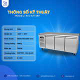  Bàn Đông 3 Cánh, 1M8, 398L KISTEM KIS-XFT18F, Công Nghệ Làm Lạnh Gián Tiếp 