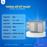 Bàn Mát 1m5, 2 Cánh, 389L KISTEM KIS-XDB15R, Công Nghệ Làm Lạnh Trực Tiếp 