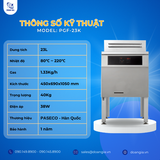  Bếp Chiên Nhúng Dùng Gas 23L PASECO PGF-23K 