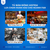  Bàn Đông 2 Cánh 1m5 KISTEM KIS-XFT15F, Công Nghệ Làm Lạnh Gián Tiếp 
