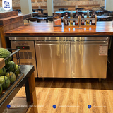  Tủ Bàn Mát 2 Cánh 1m5 KISTEM KIS-XDT15R, Công Nghệ Làm Lạnh Trực Tiếp 