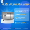  Tủ Bàn Mát 1M2, 215L KISTEM KIS-XFT12R, Công Nghệ Làm Lạnh Gián Tiếp 