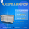  Tủ Bàn Mát 1M5, 2 Cánh KISTEM KIS-XFT15R, Công Nghệ Làm Lạnh Gián Tiếp 