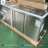  Tủ Bàn Salad 1m8, 398L KISTEM KIS-XDB18R, Công Nghệ Làm Lạnh Trực Tiếp 