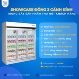  Tủ Đông Trưng Bày Siêu Thị Dung Tích 1442L, 3 Cánh, 15 Kệ KISTEM KIS-XS144F3Y 