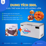  Tủ Lạnh Kim Chi Dung Tích 350L, Chính Hãng Hàn Quốc LASSELE LOK-3811R 