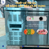  Tủ Bàn Mát 1M2, 215L KISTEM KIS-XFT12R, Công Nghệ Làm Lạnh Gián Tiếp 