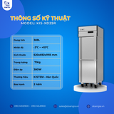  Tủ Mát 2 Cánh 369L KISTEM KIS-XD25R, Công Nghệ Làm Lạnh Trực Tiếp 