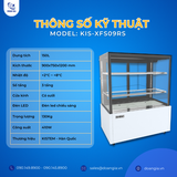  Tủ Mát Trưng Bày Bánh Kem 150L, 3 Tầng, KISTEM KIS-XFS09RS 