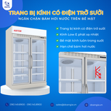  Tủ Mát Trưng Bày Dung Tích 1310L, Cửa Tự Đóng, Có Điện Trở Sưởi KISTEM KIS-XS130R2 