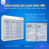  Tủ Mát Trưng Bày 3 Cánh Kính, 2010L, KISTEM KIS-XS200R3 