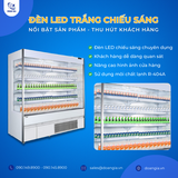  Tủ Trưng Bày Siêu Thị, Dung Tích 610L, 8 Tầng, Cửa Hở KISTEM KIS-XO12RY 