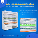  Tủ Trưng Bày Siêu Thị Dung Tích 920L,Thiết Kế 8 Tầng Cửa Hở KISTEM KIS-XO18RY 