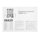  Bộ dụng cụ kiểm tra áp suất buồng đốt động cơ dầu 16PCS 