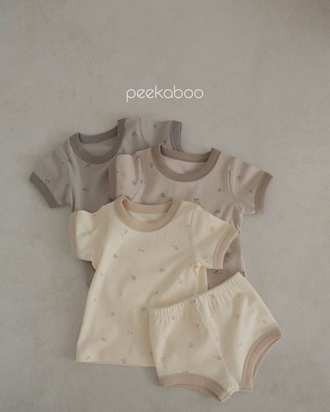  |Peekaboo| Bộ quần áo Mushroom H23-054 