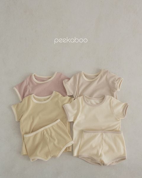  |Peekaboo| Bộ quần áo Cotton Candy H23-36 