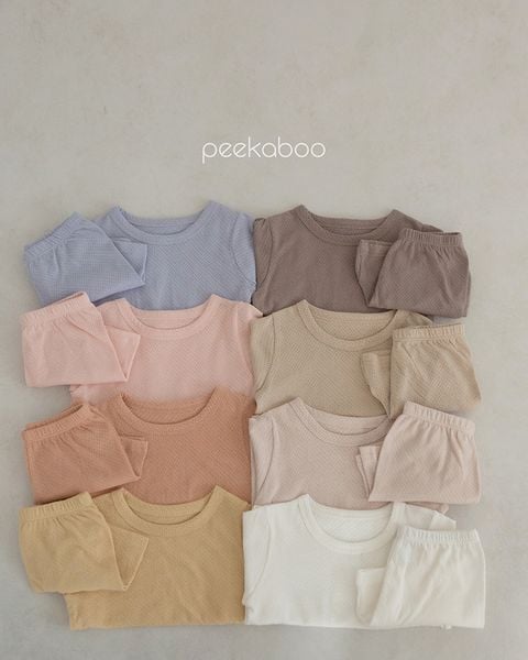  |Peekaboo| Bộ quần áo Pong Pong H23-025 