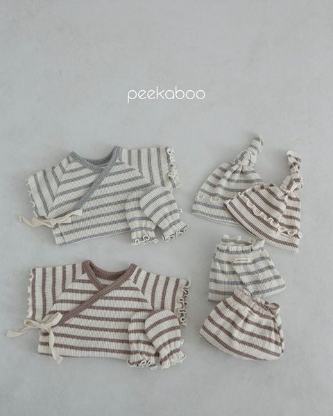  [Peekaboo] Bộ Ddine kèm bao tay, mũ H23-009 