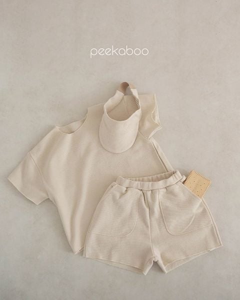  |Peekaboo| Bộ quần áo Milk H23-38 