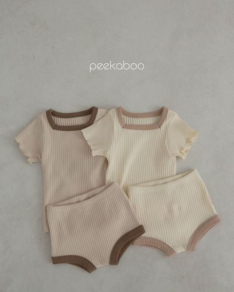  |Peekaboo| Bộ quần áo Caramel H23-060 