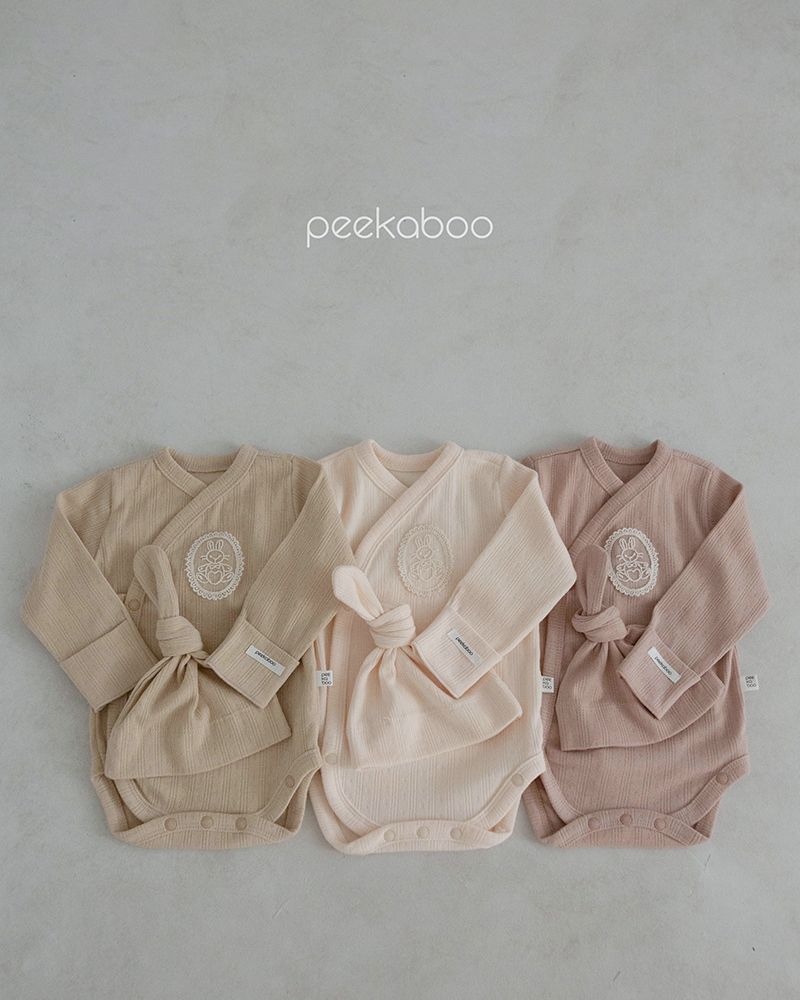 [Peekaboo] Bộ Suit Rabbit kèm mũ T23-010