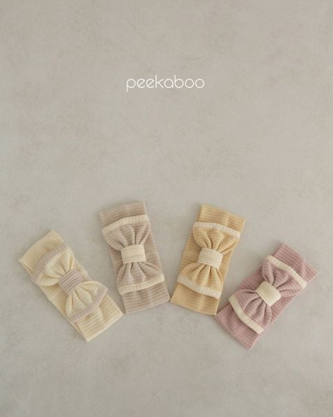  |Peekaboo| Nơ turban Cotton Candy P23-014 