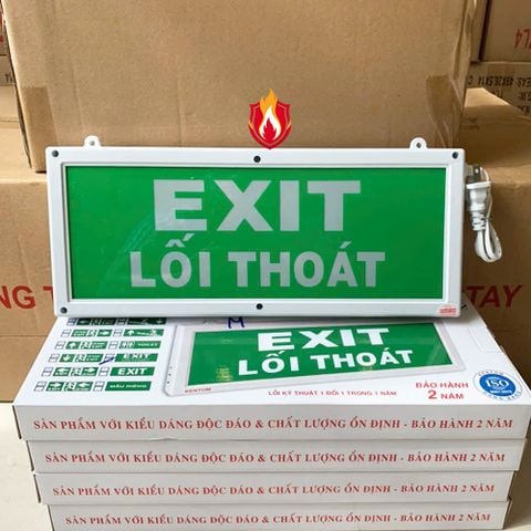 Đèn Exit Kentom (Tem kiểm định)