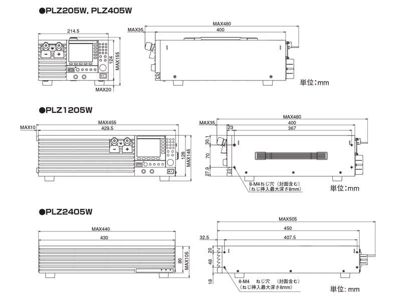 PLZ-1205WZ - Tải Điện Tử DC Cao Cấp từ KIKUSUI