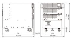 Máy cấp nguồn lưỡng cực thông minh công suất lớn PBZ80-25 SR