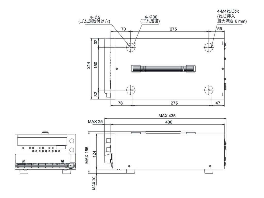 Máy cấp nguồn hai kênh DC Kikusui PMX32-3DU