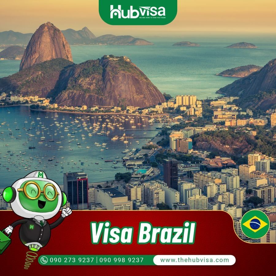  Hỗ trợ xin Visa Brazil du lịch, công tác & thăm thân 
