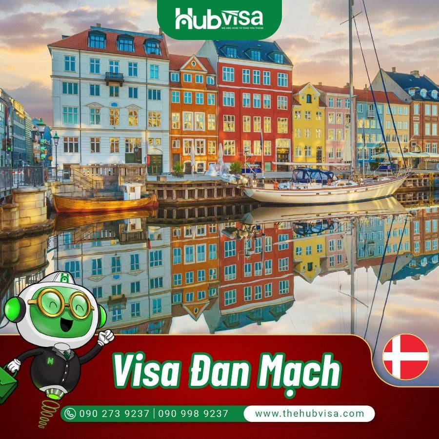  Dịch vụ hỗ trợ xin Visa Đan Mạch du lịch, công tác, thăm thân 