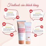  COMBO 1 Kem Tẩy Lông Ollie HƯƠNG ĐÀO và 1 Kem Dưỡng Ollie - Tặng que gạt - KTL002 
