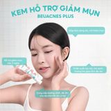  [COMBO 1MN +1 TM] - Combo 1 Kem Mụn BEUACNES PLUS 15g, Giảm Mụn Sáng Da, Mờ Thâm + 1 Tuýp Mặt Nạ Đất Sét BeuClay Skincare Mặt Nạ bùn Chăm Sóc Làm Đẹp Da, Dưỡng Ẩm Da tốt TMN001 