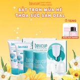  Combo 2 bộ Cốc nguyệt san Silicone y tế BeUCup 